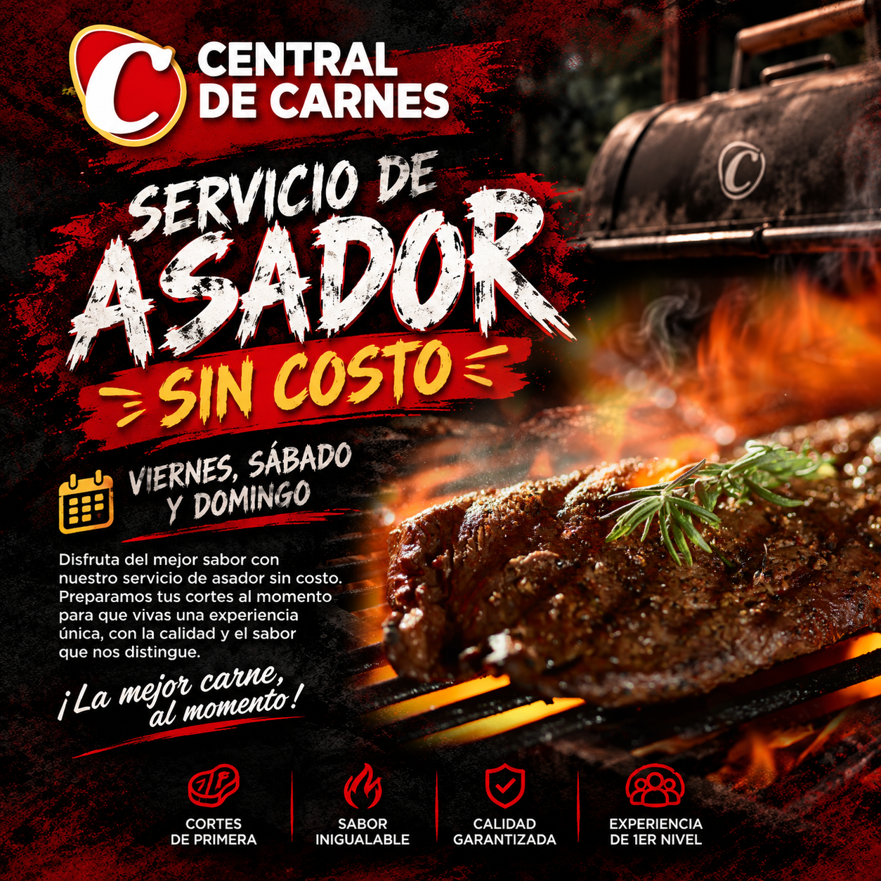 ASADOR SIN COSTO